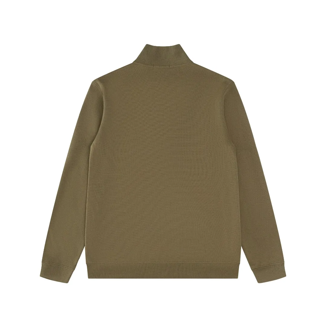P230 #R97 Ralph lauren twelve-color embroidered pony logo half-zip high-neck long-sleeved knitted sweatshirt. The same style for men and women. The new half-zip sweatshirt for couples to wear in autumn is here! This kind of sweatshirt is really popular this year, even more popular than the hooded sweatshirt. Open the zipper and it can be used as a large lapel, which makes it more fashionable. The color of the classic design of the little war horse on the chest is matched with the embroidery. The simple zipper design echoes the brand logo, so you don’t need to match too much. The sweater version is loose enough! The fabric is custom-woven and dyed 100 cotton. 320g high gram weight 100% cotton knitted cotton with a certain thickness. The fabric is soft and comfortable, and the three-dimensional fabric is full of texture. The stitching is three needles and five threads, which is beautiful and strong. The pattern is also good. Although it is loose, it does not look bulky! - It is not a popular color scheme on the street. The color is pure and highly recommended. The upper body has a particularly high rate of turning heads. Loose style. Big drop shoulder OS style. Same style for men and women. Couple wear. Versatile and practical! Color: Gray, navy, khaki, green label, oatmeal brown label, apricot, black, army green, burgundy, pink, dark gray, light blue, white. Size: S M L XL Length: 70/72/74/76 Bust: 53.5/55.5/57.5/58.5 Shoulder width: 44/45/46/47 Sleeve length: 61/62/63/64